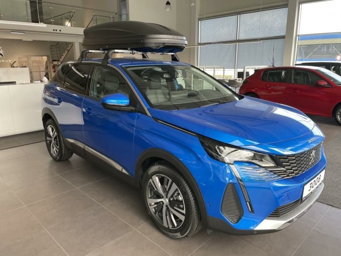 Peugeot 3008, ALLURE 1,2 PureTech 130k MAN6, barva modrá