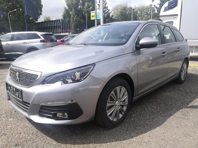 Peugeot 308, SW ALLURE 1.5 BlueHDi 130kEAT8, barva šedá