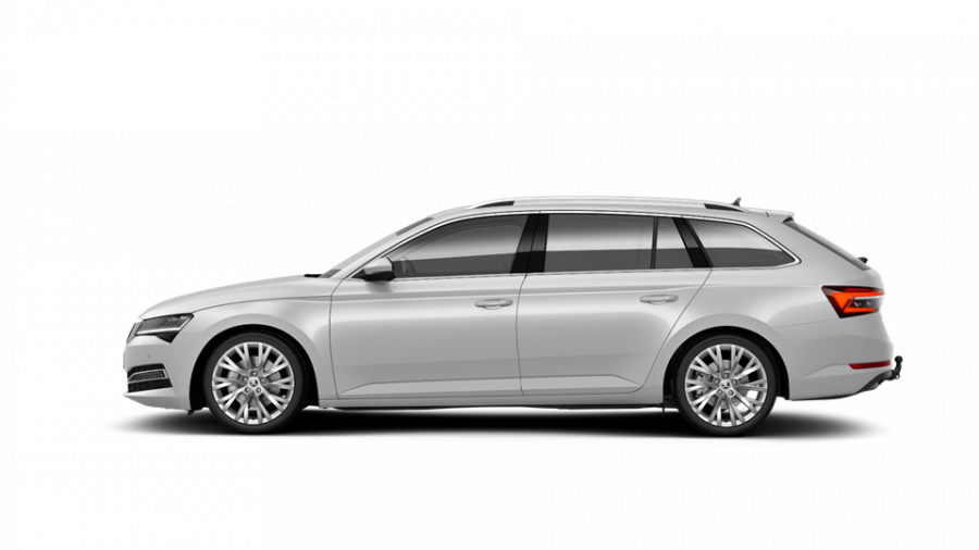 Škoda Superb, 2,0 TDI 110 kW 7-stup. automat., barva bílá