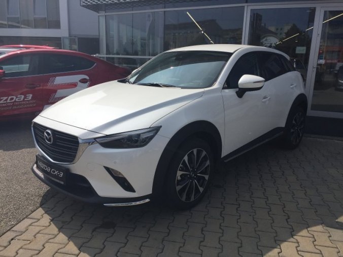 Mazda CX-3, 2,0 Skyactiv-G121, barva bílá