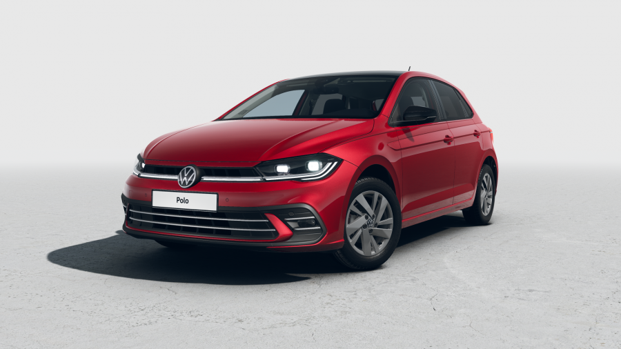 Volkswagen Polo, Polo Style 1,0 TSI 5G, barva červená