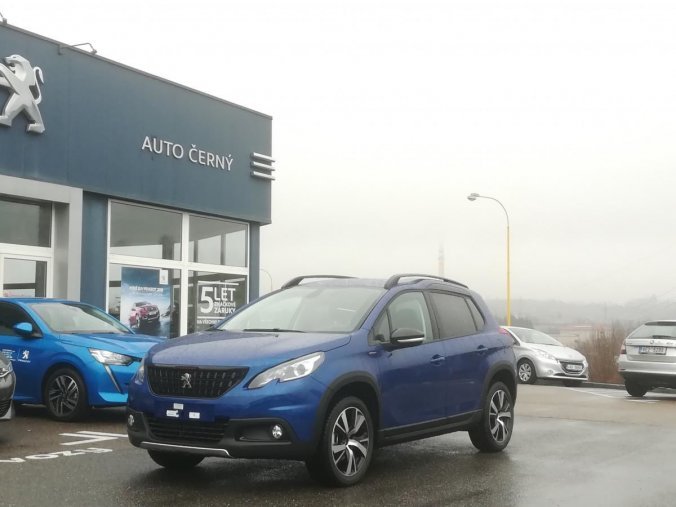 Peugeot 2008, GT LINE 1,2Pure Tech 110k MAN6, barva modrá