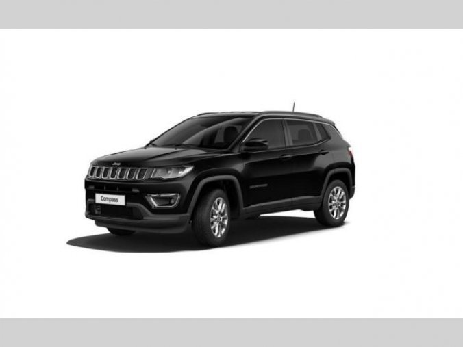 Jeep Compass, 1.3 130PS Longitude nový model, barva černá