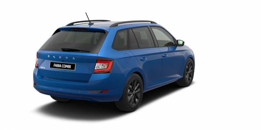 Škoda Fabia, 1,0 TSI 81 kW 6-stup. mech., barva modrá