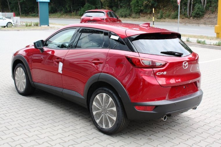 Mazda CX-3, SKYACTIV-G, barva červená