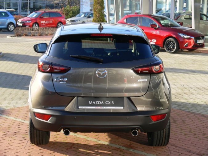 Mazda CX-3, 2.0 Skyactiv G150 AWD A/T + NAVI, barva šedá