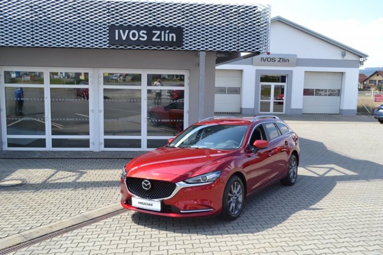 Mazda 6, 2.0i 145k, barva červená