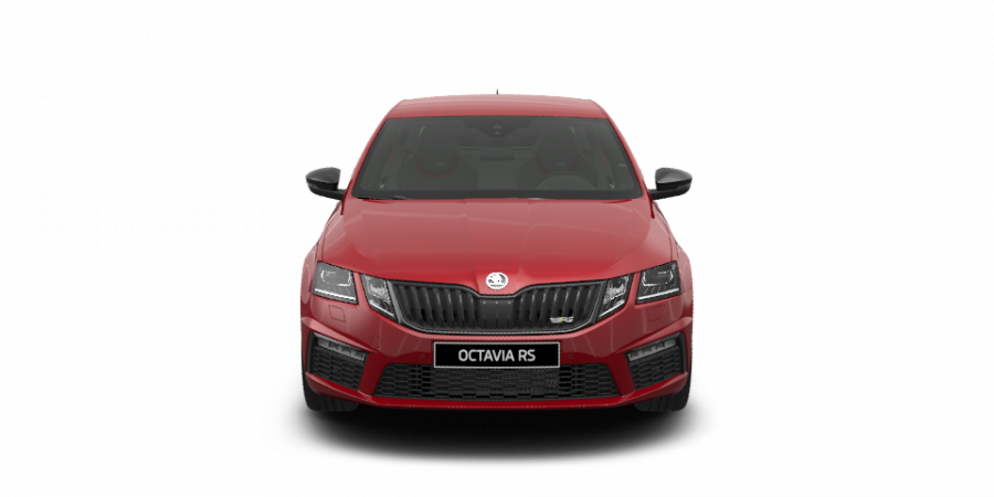 Škoda Octavia, 2,0 TSI 180 kW 7-stup. automat., barva červená