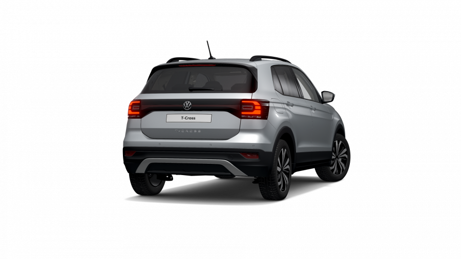 Volkswagen T-Cross, T-Cross Life 1,0 TSI 70 kW 5G, barva stříbrná