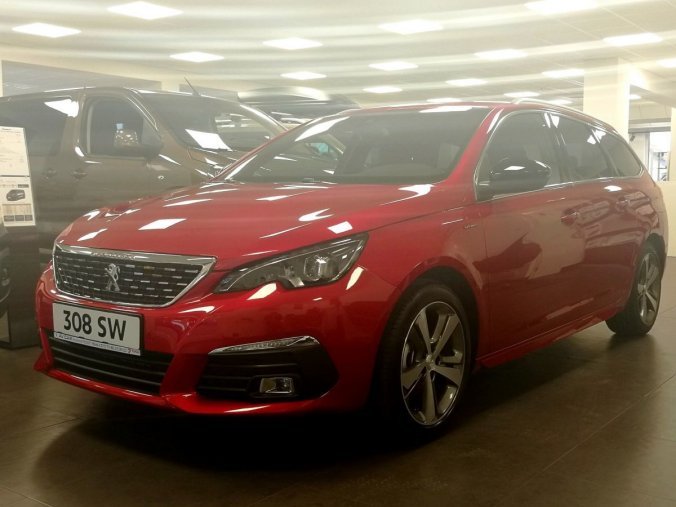 Peugeot 308, SW GT LINE 1.2 PureTech 130 S&, barva červená