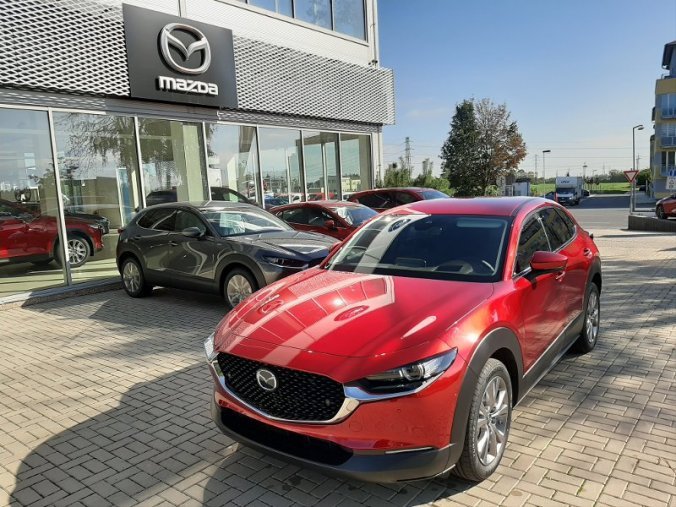 Mazda CX-30, 2,0 122k - odběr od 02/2020, barva červená