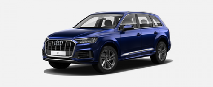 Audi Q7, Nové  50 TDI 210 kW quattro, barva modrá