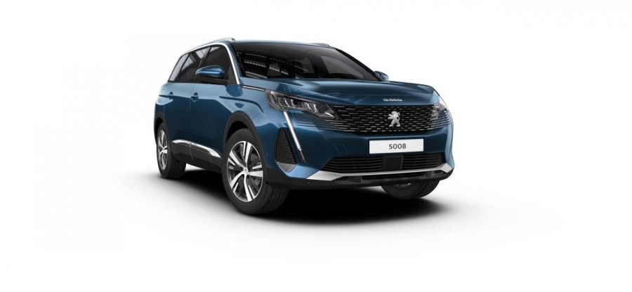 Peugeot 5008, Allure 1.5 BlueHDi 130k MAN6, barva modrá