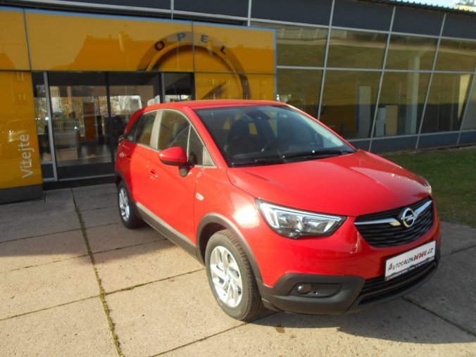 Opel Crossland X, SMILE 1,2 60kW, barva červená