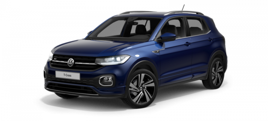 Volkswagen T-Cross, Style 1.0 TSI 85 kW 7DSG, barva modrá