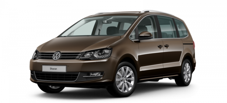 Volkswagen Sharan, 2,0 TDI BMT SCR 6DSG, barva hnědá