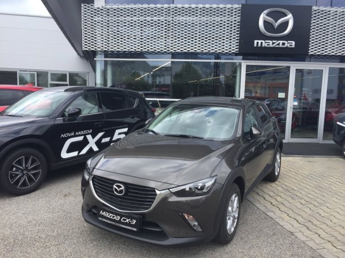 Mazda CX-3, 2,0i, barva šedá