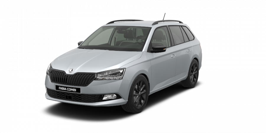 Škoda Fabia, 1,0 TSI 81 kW 6-stup. mech., barva stříbrná