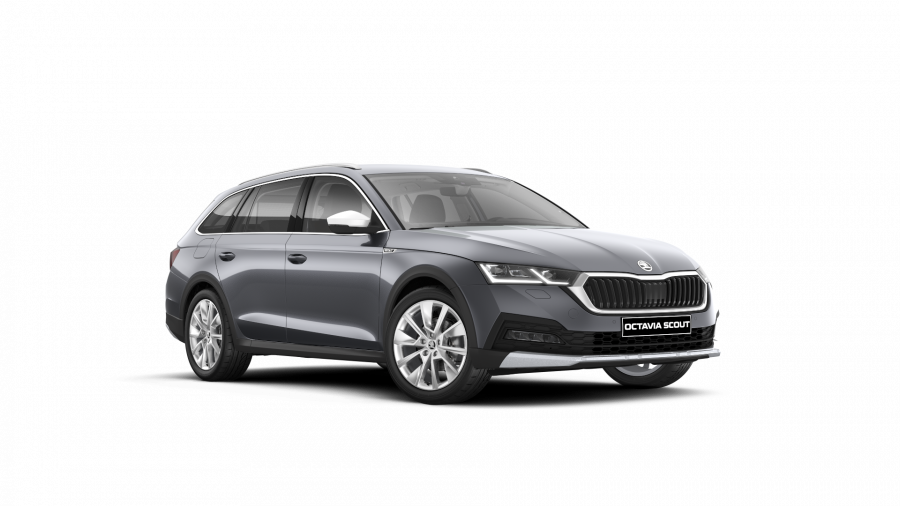 Škoda Octavia, 2,0 TDI 110 kW 7-stup. automat. 4x4, barva šedá