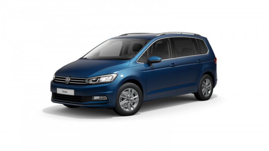 Volkswagen Touran, HL 1,5 TSI EVO 7DSG, barva modrá