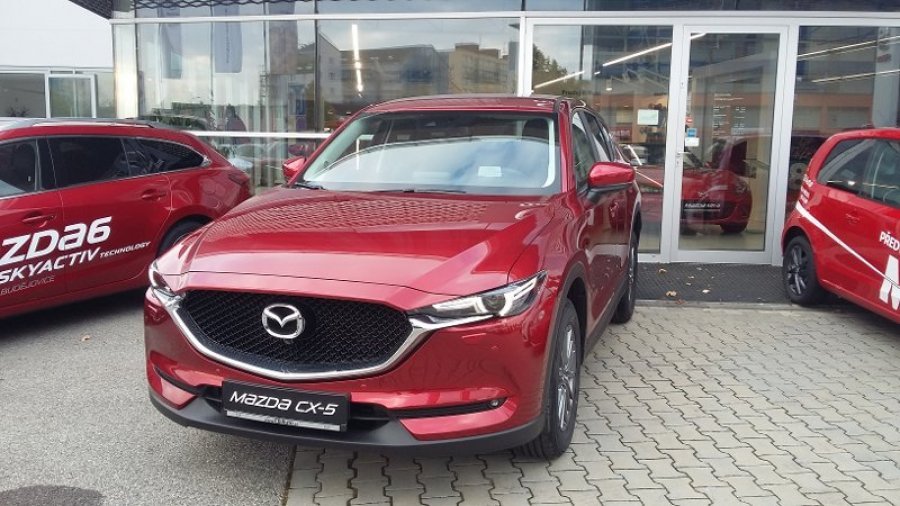 Mazda CX-5, 2,0 Skyactiv-G165, barva červená