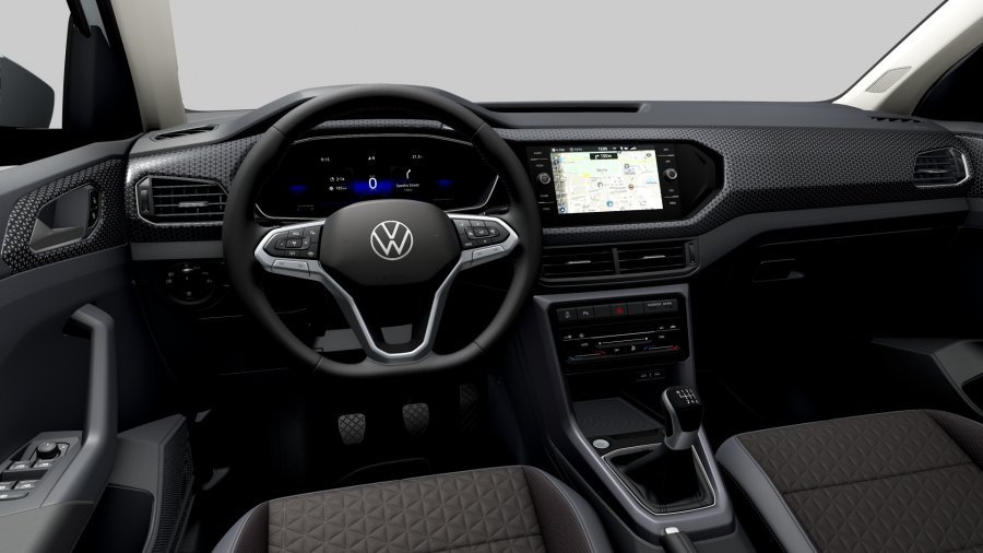 Volkswagen T-Cross, T-Cross Style 1,0 TSI 81 kW 6G, barva stříbrná