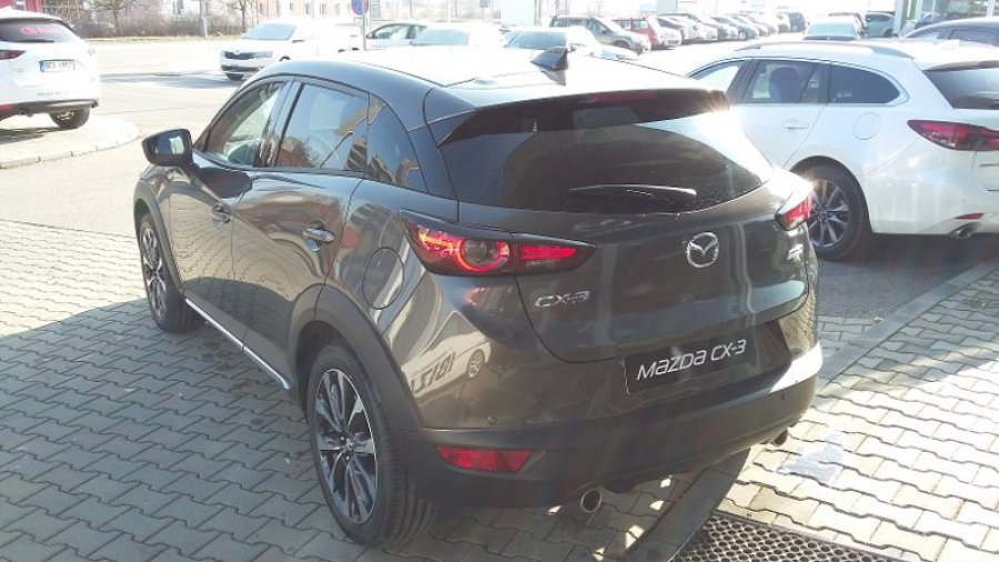 Mazda CX-3, 2,0 Skyactiv-G121, barva šedá