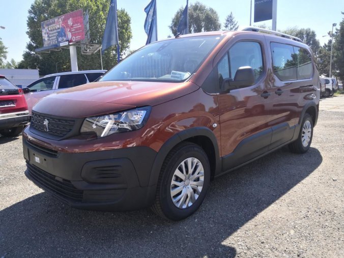 Peugeot Rifter, LONG ACTIVE 1.5 BHDI 130k MAN6, barva hnědá