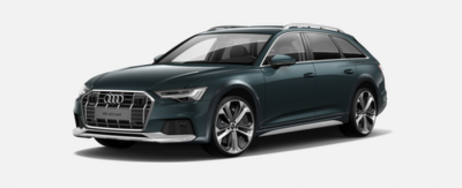 Audi A6 allroad, Allroad 55 TDI 257 kW quattro, barva zelená