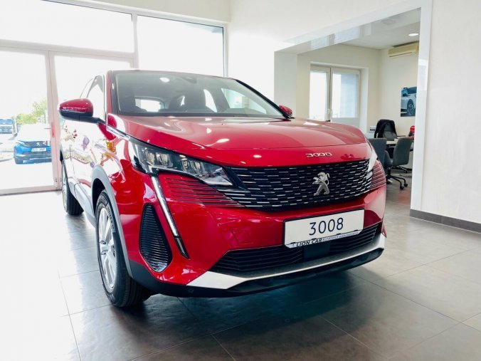 Peugeot 3008, ACTIVE PACK 1.2 PT 130k MAN6, barva červená