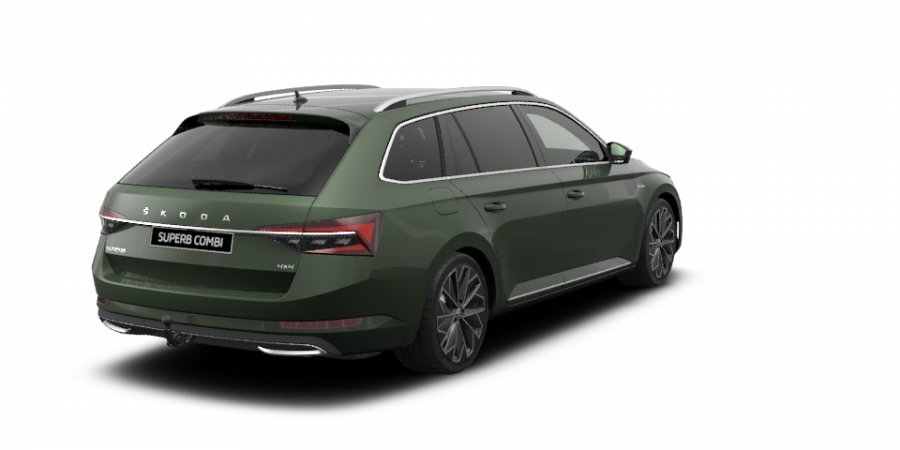 Škoda Superb, 2,0 TDI 147 kW 7-stup. automat. 4x4, barva zelená