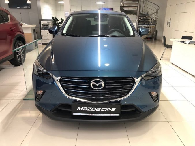 Mazda CX-3, 2.0 G121, barva modrá