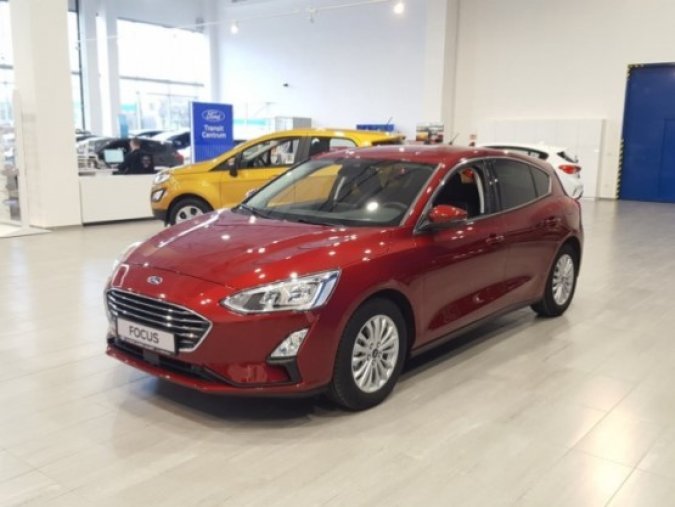 Ford Focus, 1.0 EcoBoost, barva červená