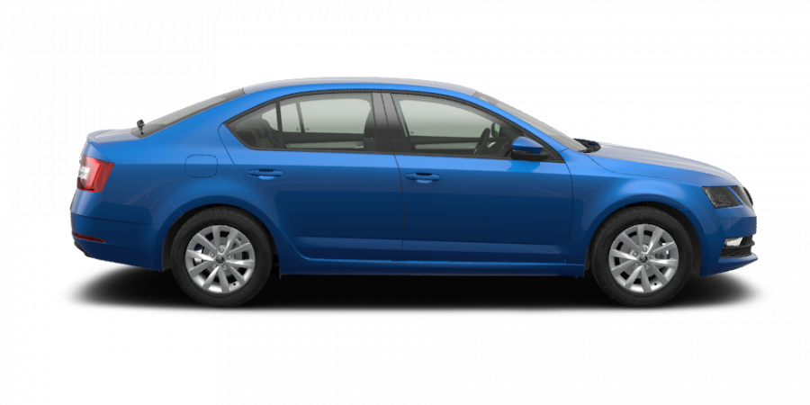 Škoda Octavia, 1,5 TSI 110 kW 6-stup. mech., barva modrá