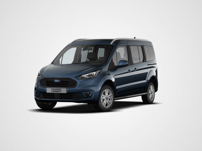 Ford Tourneo Connect, MPV,  L2 TITANIUM 1,5 EcoBlue 88 kW / 120 k, barva modrá