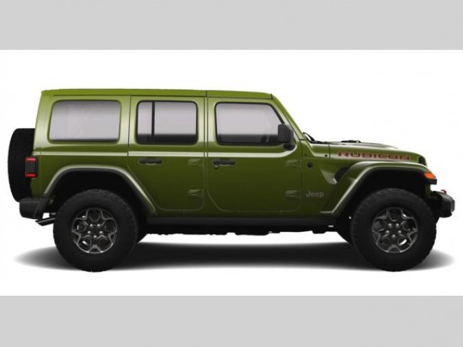 Jeep Wrangler, 2,0T 270 PS Rubicon Unlimited, barva zelená