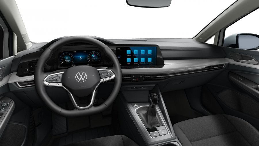 Volkswagen Golf, Golf Life 1,5 TSI 6G, barva bílá