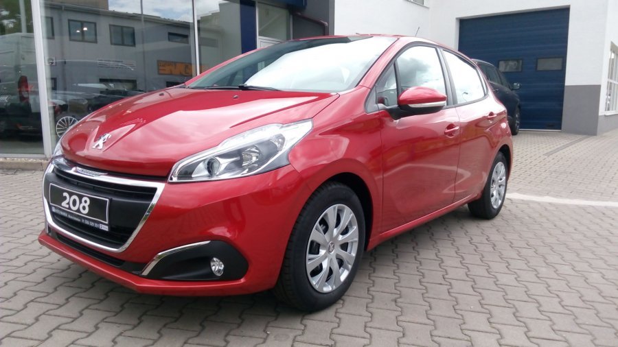 Peugeot 208, ACTIVE 1.2 PureTech 82 S&S MAN 5, barva červená