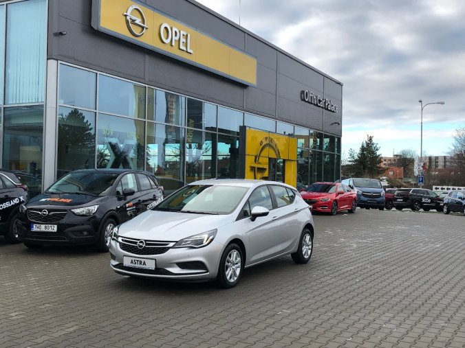 Opel Astra, Enjoy ,,SMILE´´ 1.4 Turbo 92kW, barva stříbrná