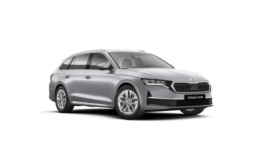 Škoda Octavia, 2,0 TDI 110 kW 7-stup. automat., barva stříbrná