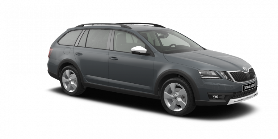 Škoda Octavia, 2,0 TDI 135 kW 7-stup. automat. 4x4, barva šedá