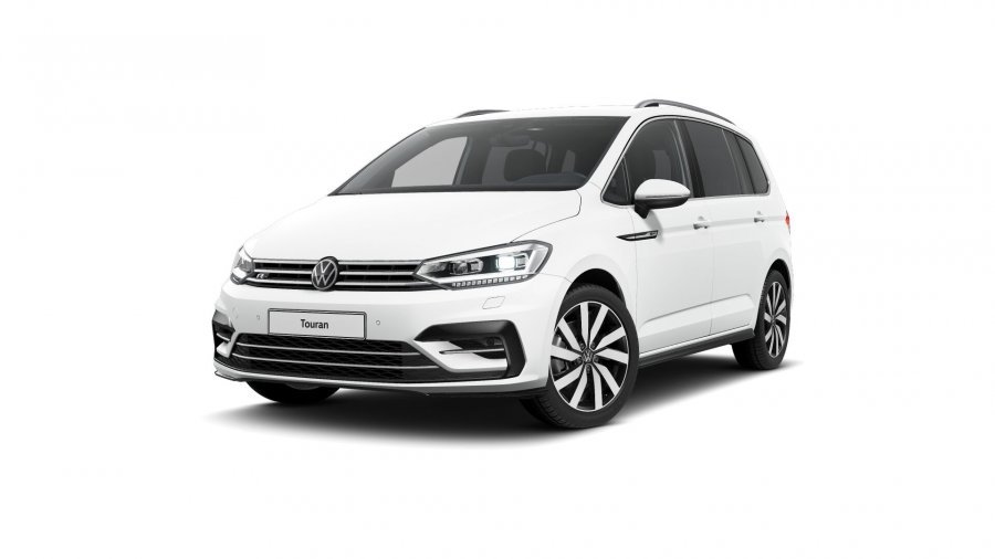 Volkswagen Touran, Touran HL R-Line 2,0 TDI 7DSG EVO, barva bílá