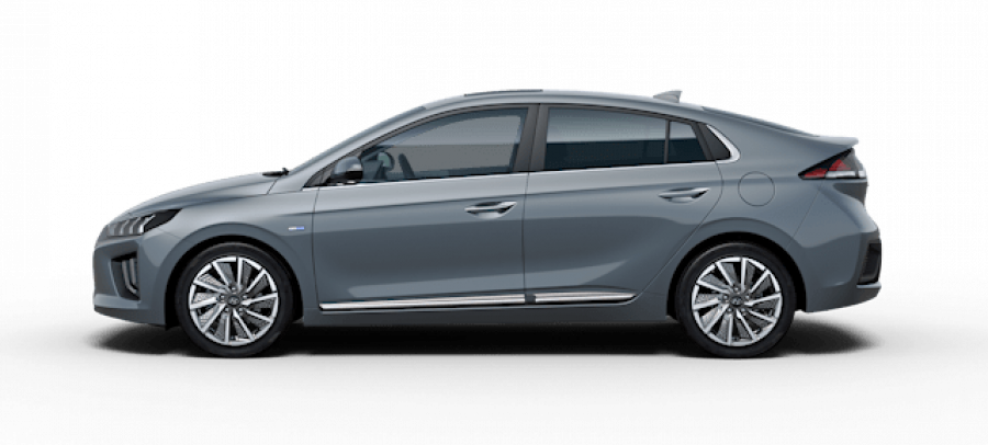 Hyundai Ioniq, IONIQ EV 100 kW (elektřina) Stálý redukční převod, barva šedá