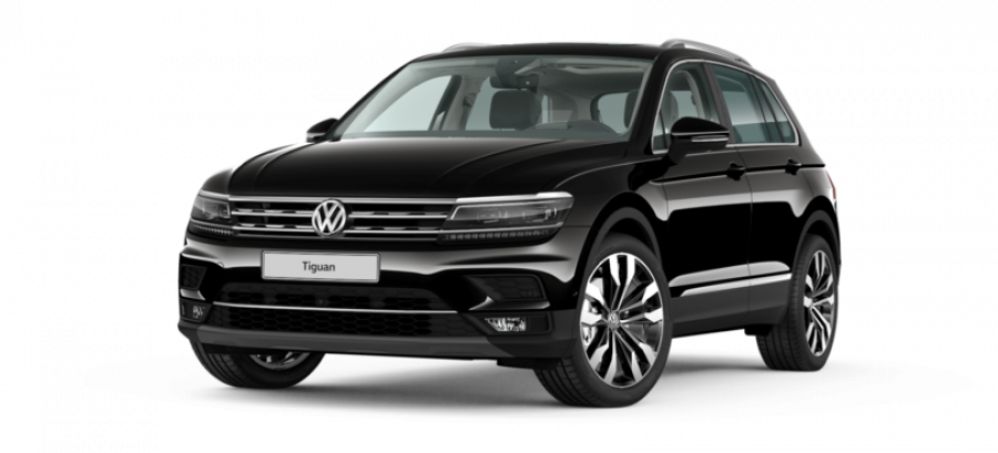 Volkswagen Tiguan, HL Rline 2,0 TDI 4M 7DSG DPF SCR, barva černá