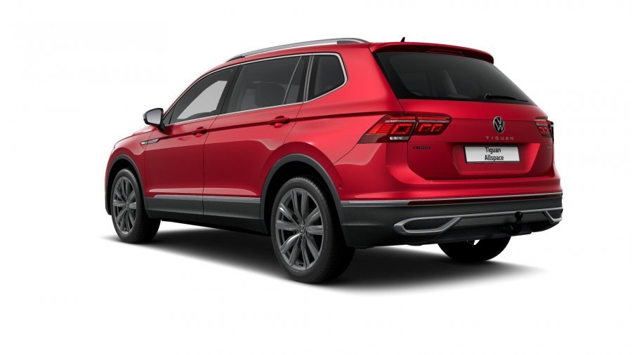 Volkswagen Tiguan Allspace, Allspace Elegance 2,0 TDI 147 kW 4M 7DSG, barva červená