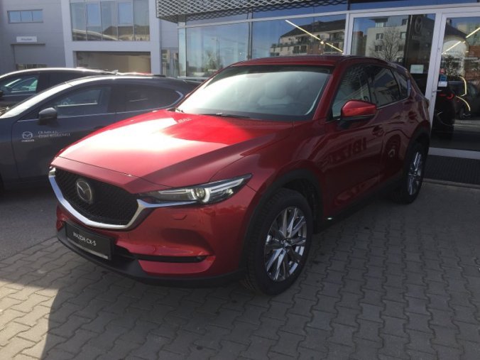 Mazda CX-5, 2,5G 194k AWD AT, barva červená