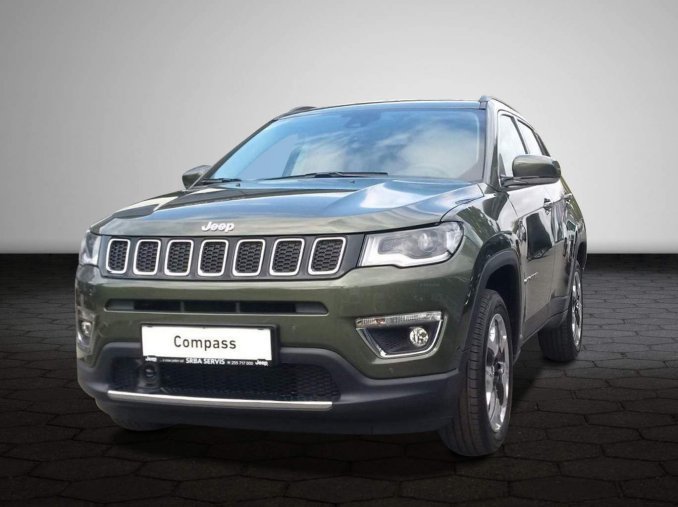 Jeep Compass, Limited 1.4 MultiAir 170k AWD AT9, barva zelená