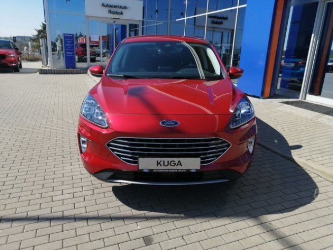 Ford Kuga, Titanium X, 5dveřová, 1.5 EcoBoost 110 kW/150 k, 6st. manuální, barva červená