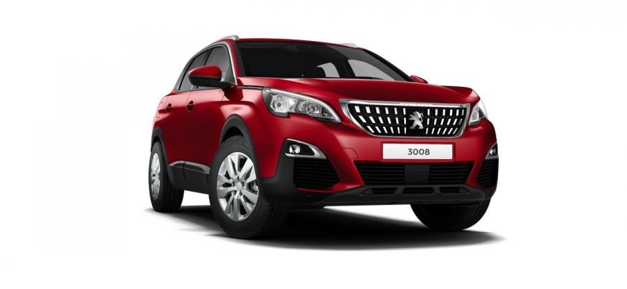 Peugeot 3008, ACTIVE 1.2 PureTech 130 S&S MAN6, barva červená