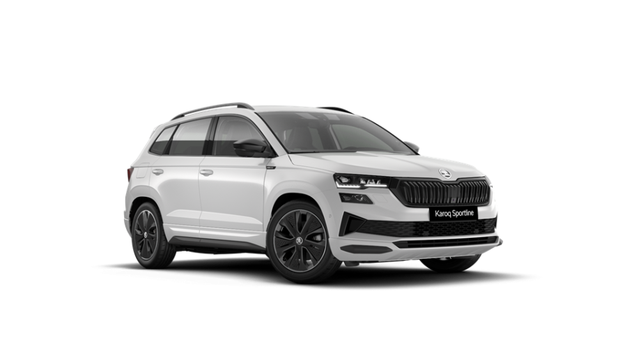 Škoda Karoq, 1,5 TSI 110 kW 6-stup. mech., barva bílá